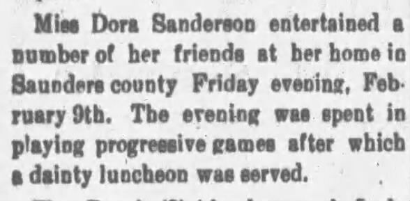 Clipping from Fremont Tri-Weekly Tribune